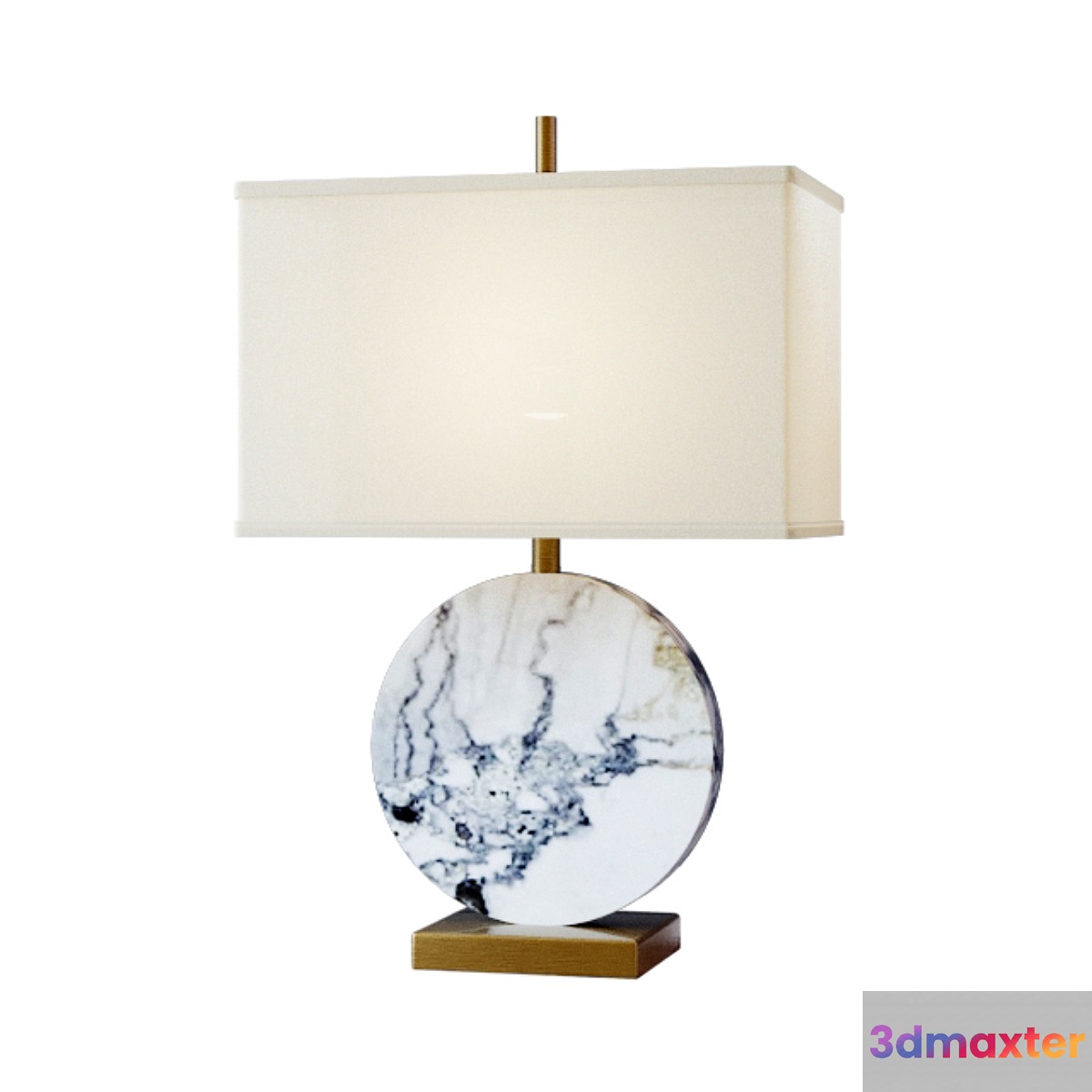 Table lamp Lua Grande Table Lamp gray marble