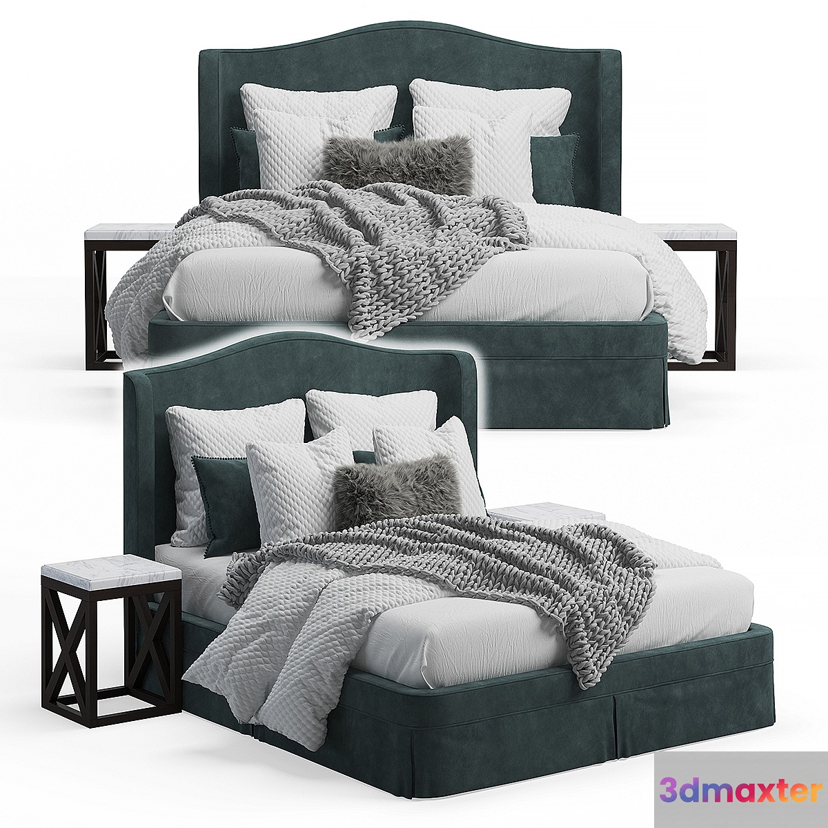 Upholstered Paris Bed - No.2