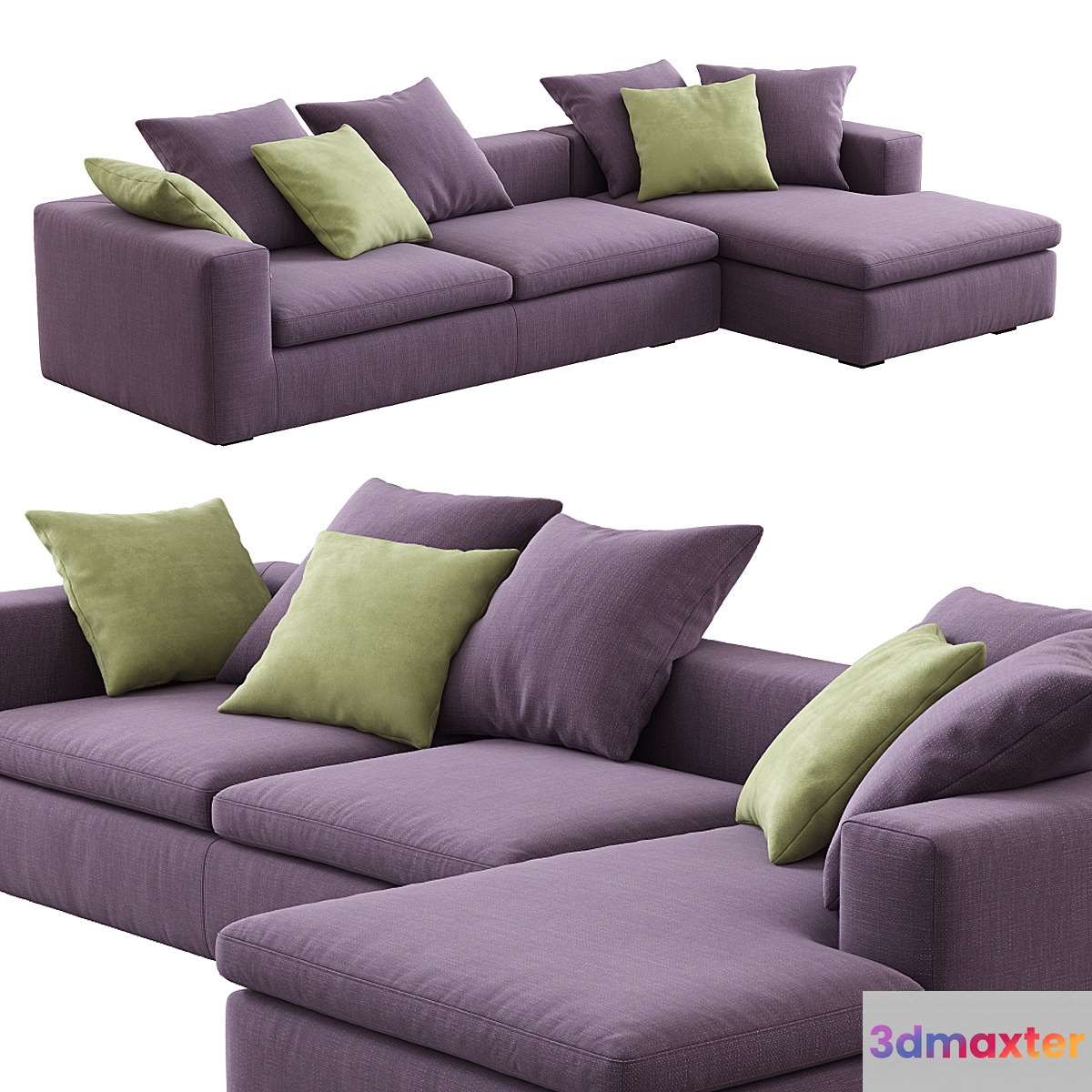Bonaldo _ Land (Corner Sofa) 3D Max