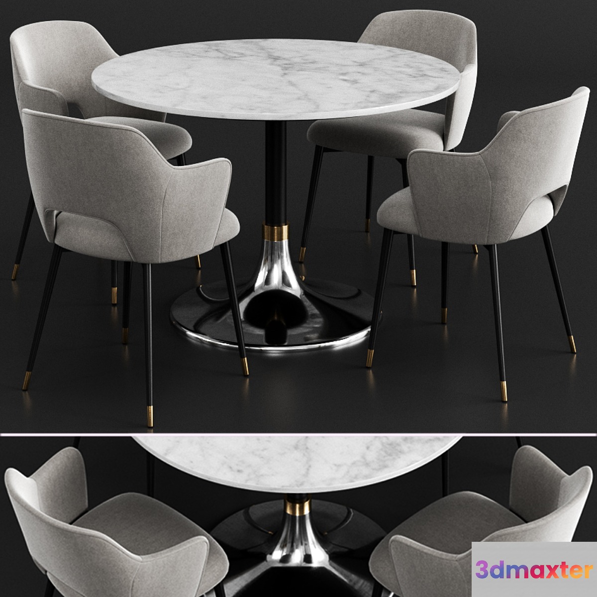Coco Republic & CB2 Dinning Set