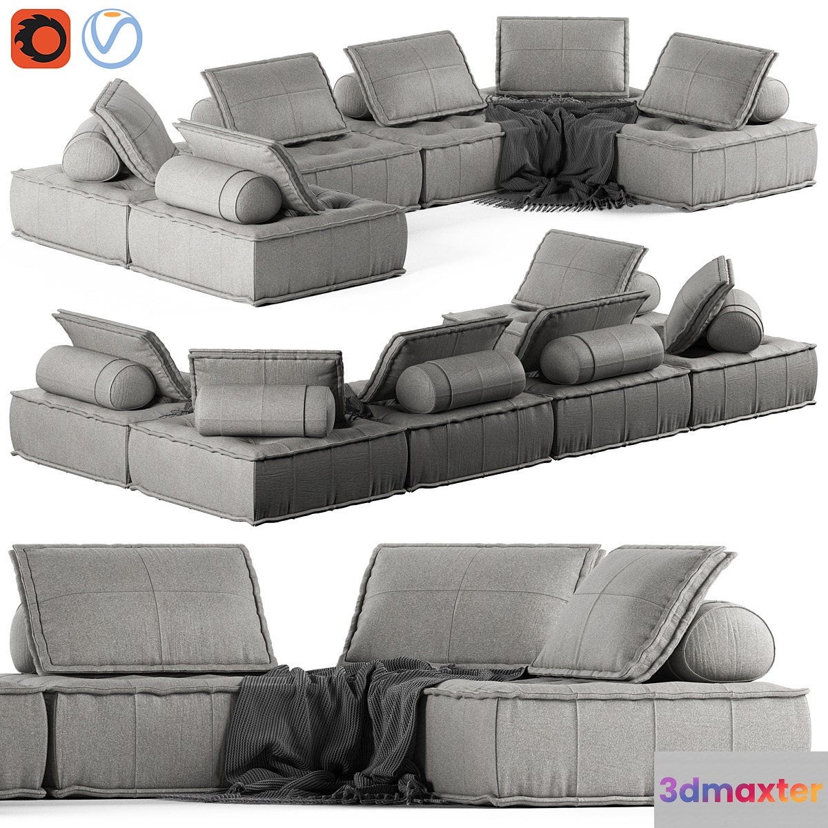 Loftdesigne Sofa 2945 3D Max
