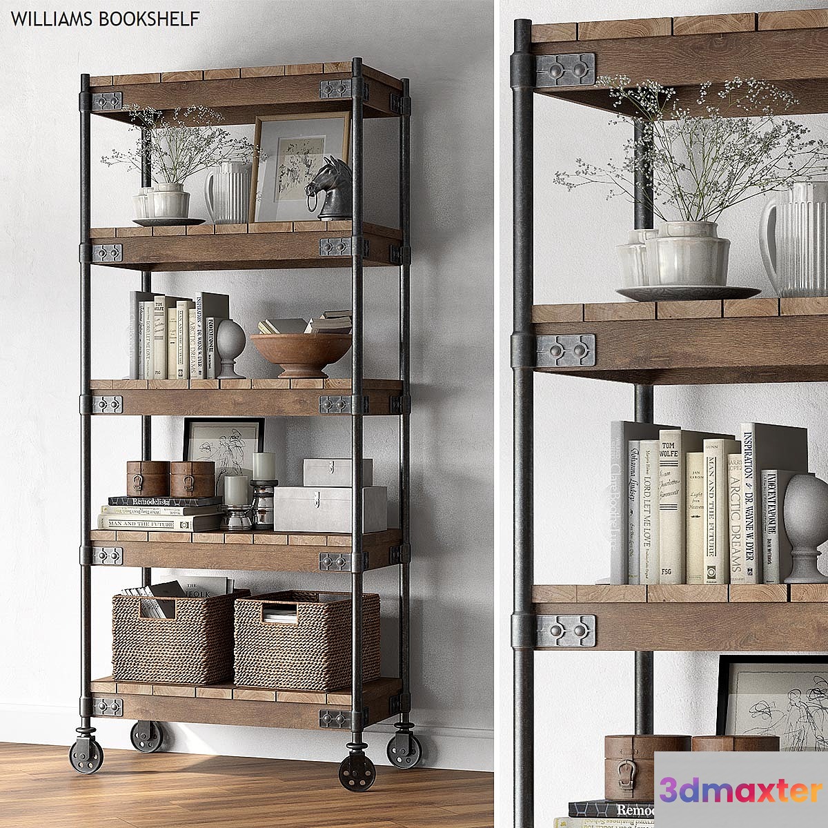 Pottery barn WILLIAMS BOOKSHELF - No.4