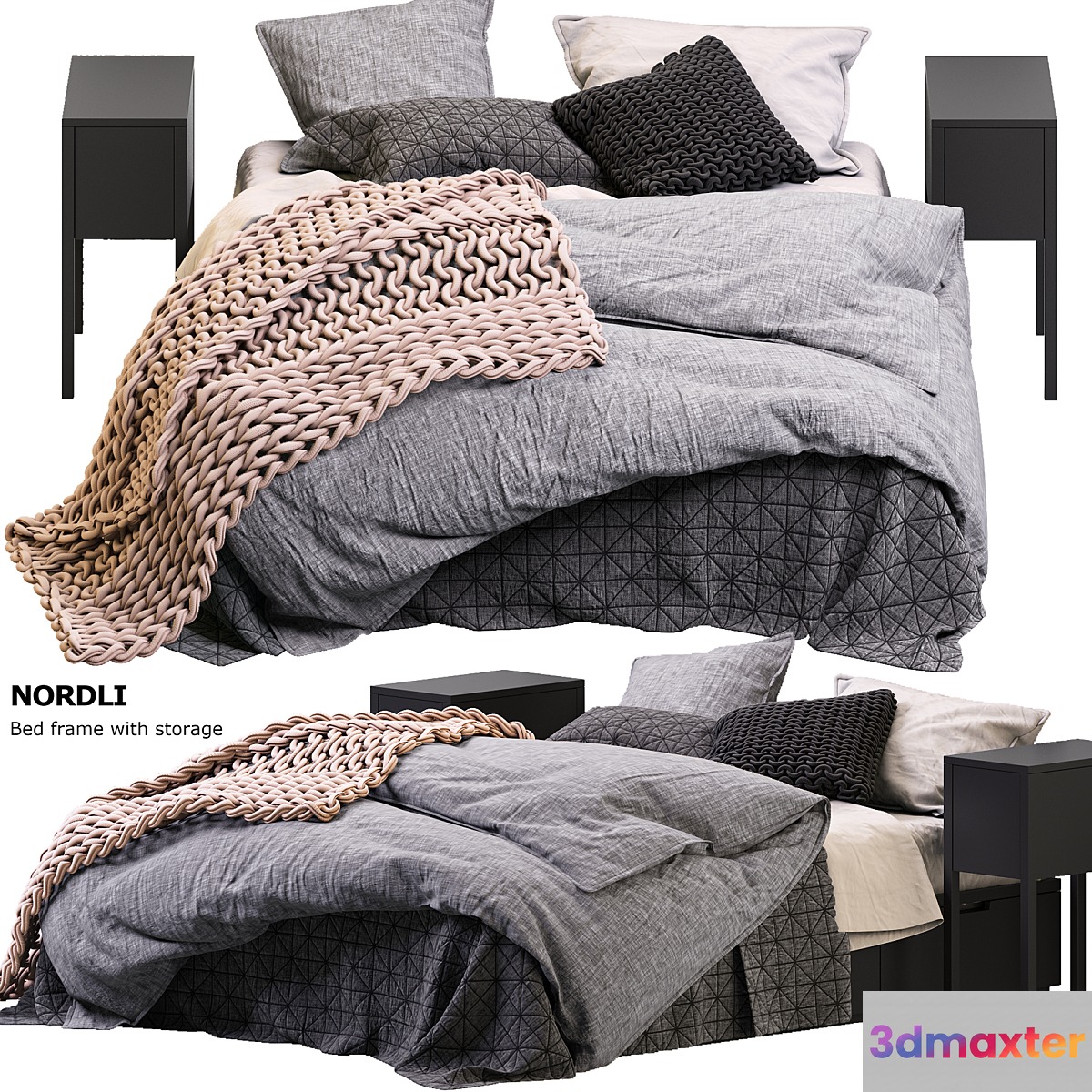 NORDLI ikea _ NORDLI Ikea 3D Max