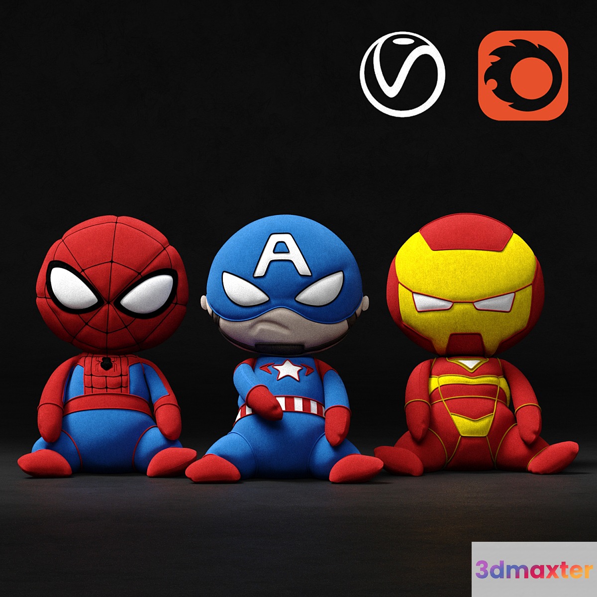 Marvel soft toys superheroes