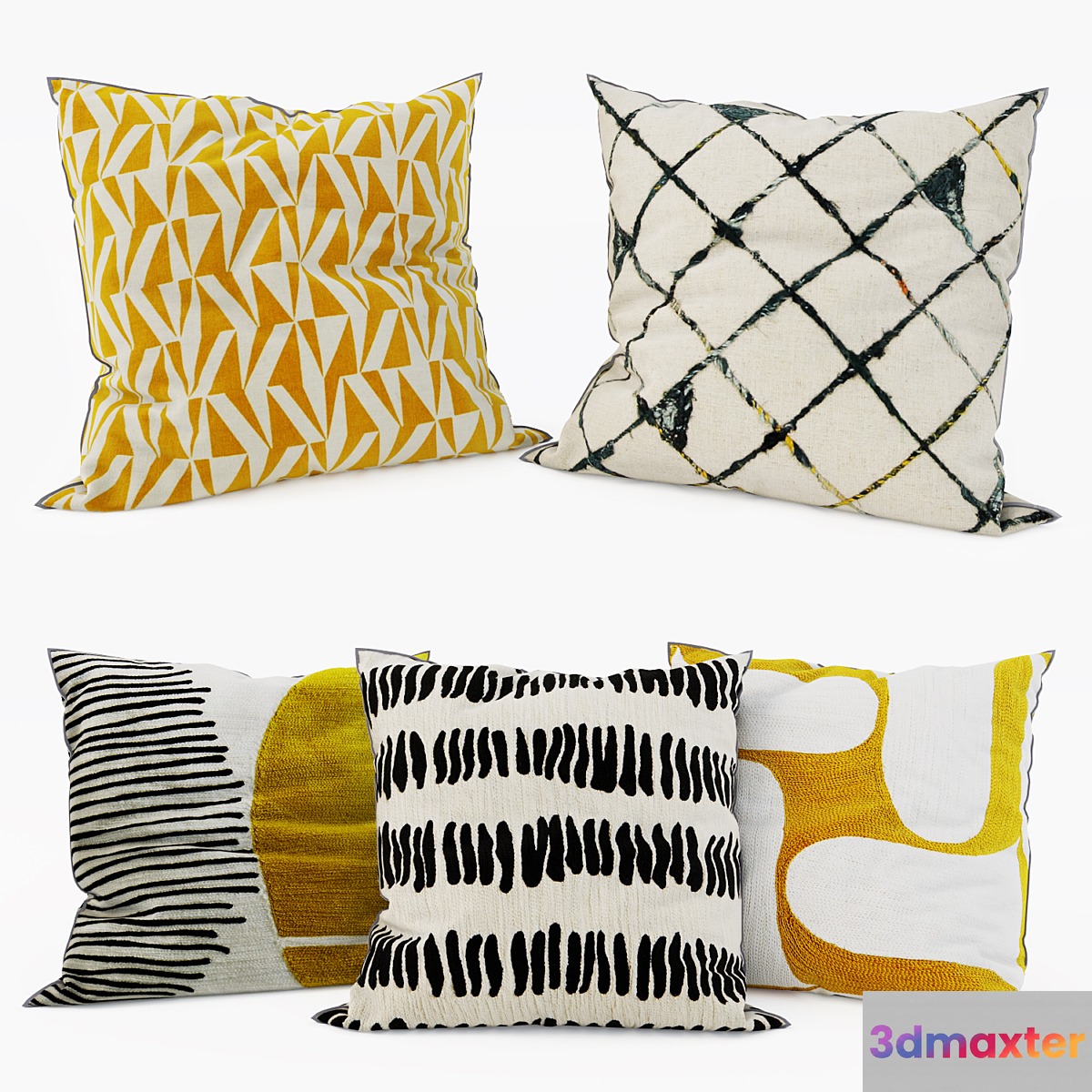 La Redoute - Decorative Pillows set 2 3D Max