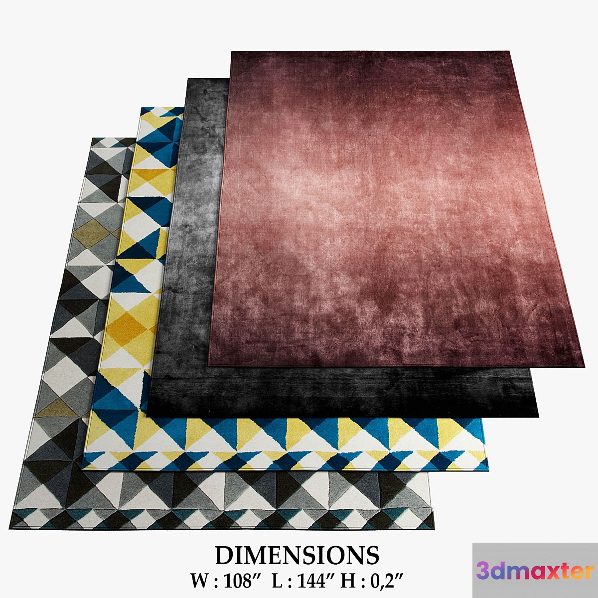 GIOPAGANI and GAN Rugs_489 3D Max