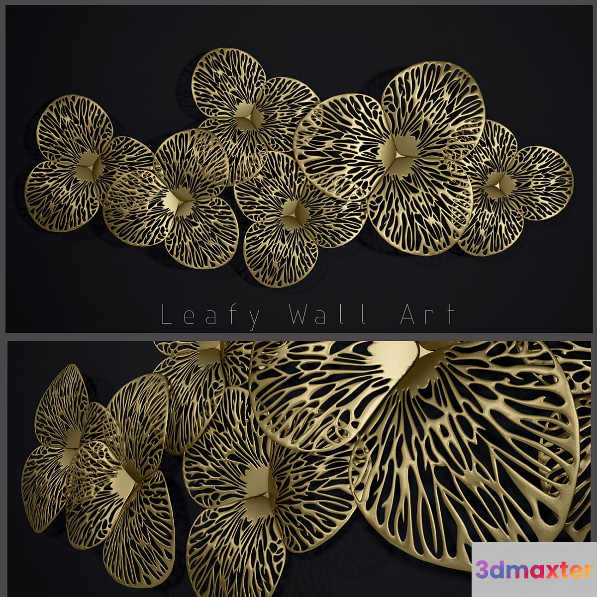 Leafy wall art