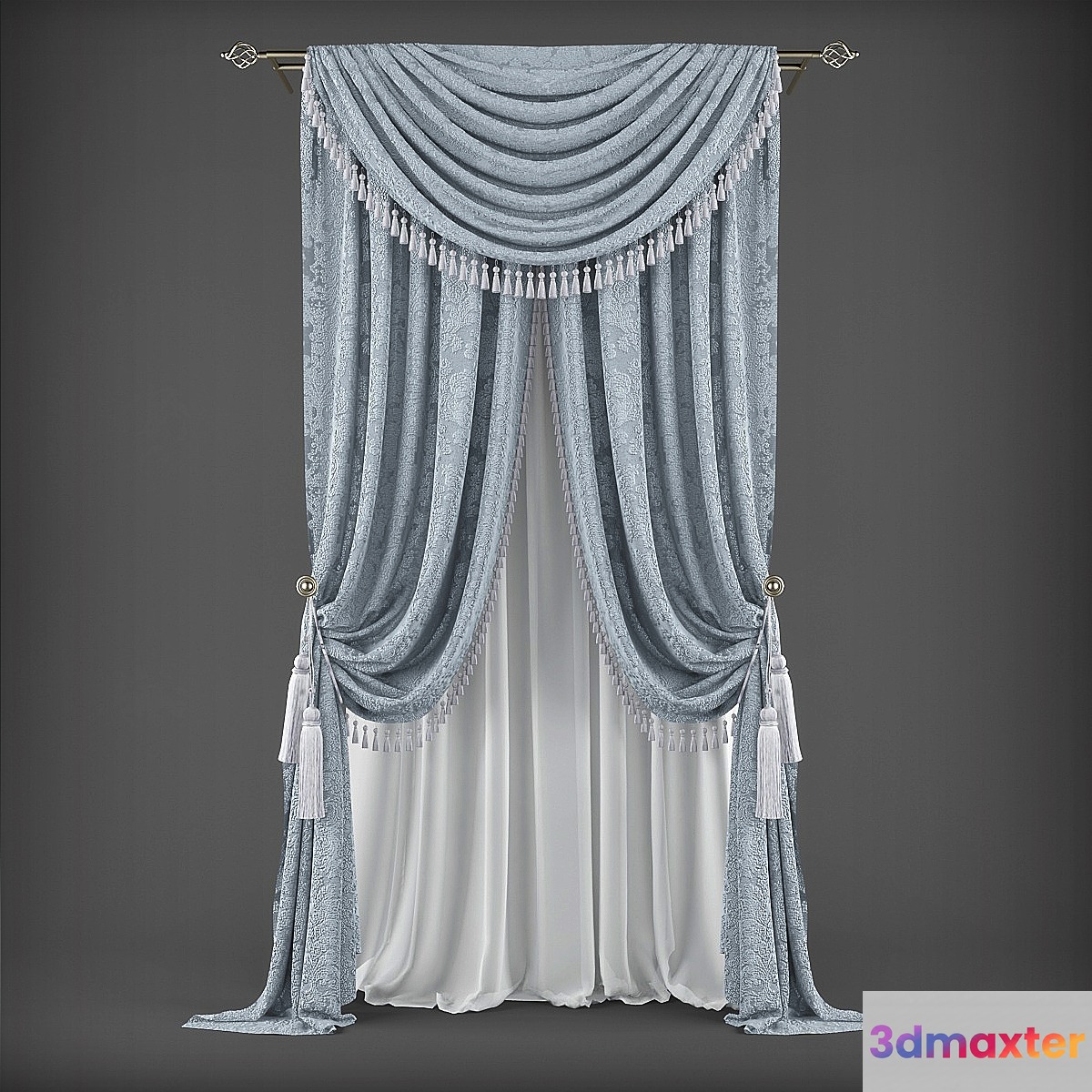 Curtains375 3D Max