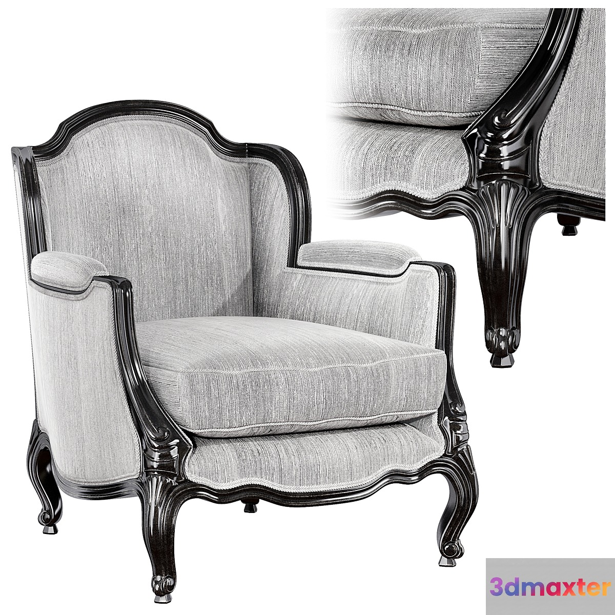 Eichholtz hillary chair 3D Max