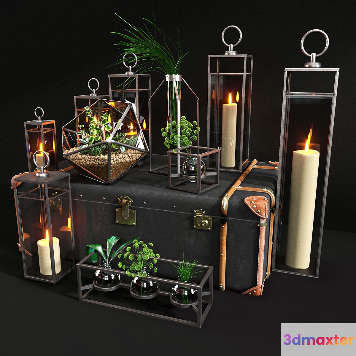 Decorative set Restoration Hardware & Pottery Barn