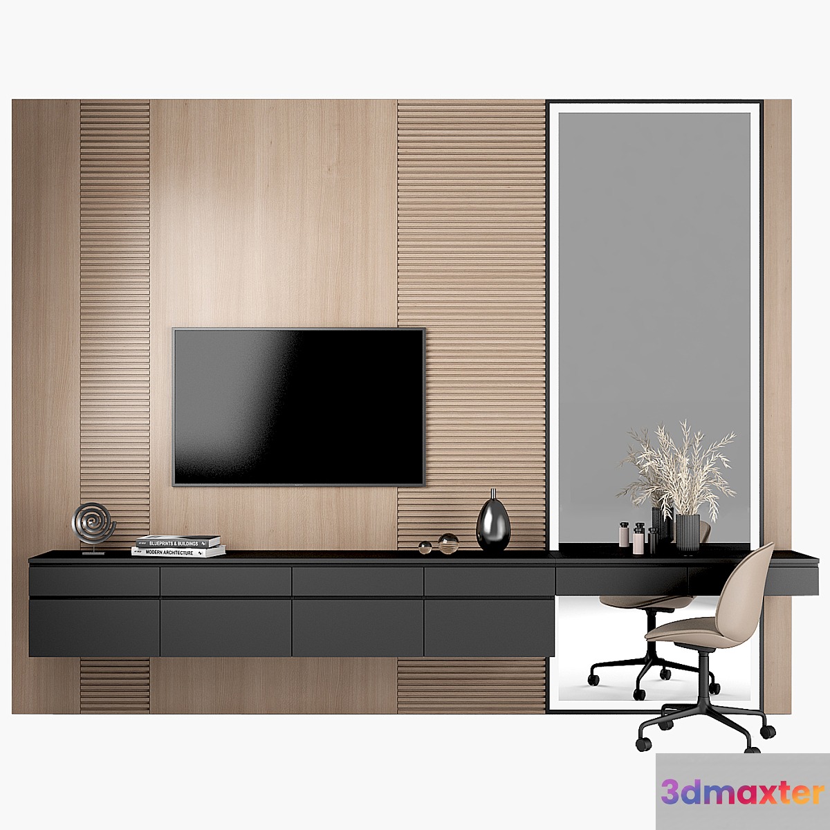 Furniture composition 54 3D Max
