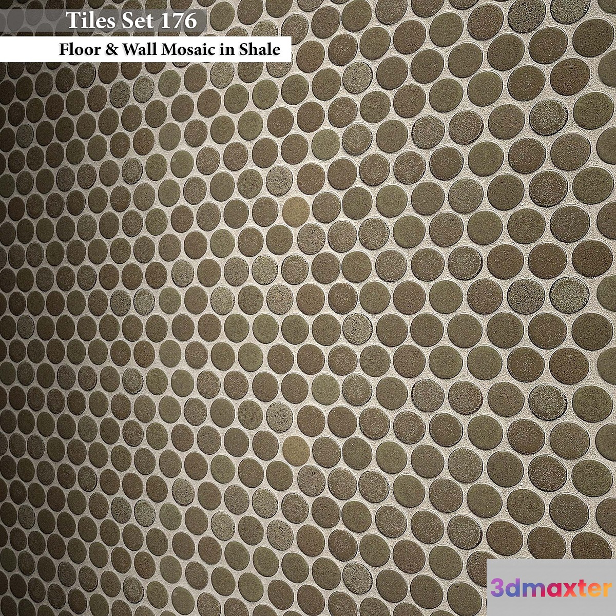 Tiles set 176 3D Max