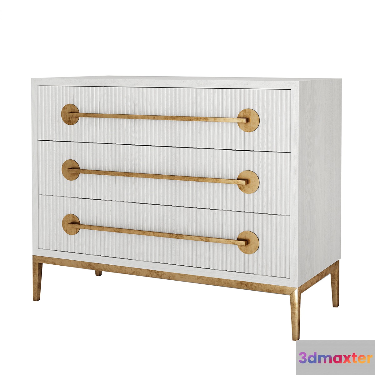 Carlyle Three-Drawer Chest