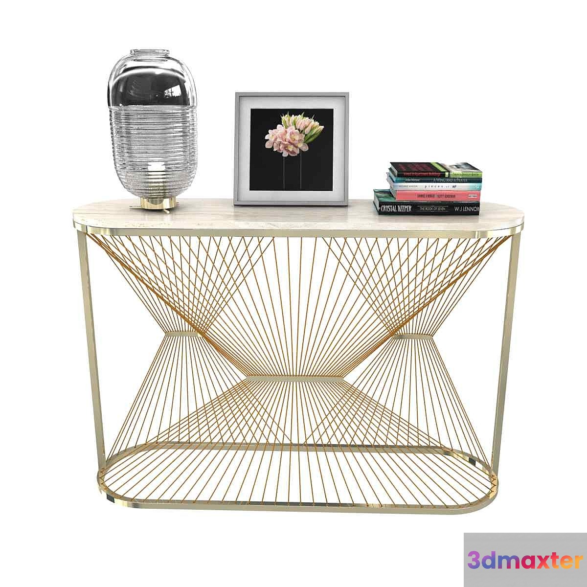 Aegis console table by lamberti design 3d model - No.3