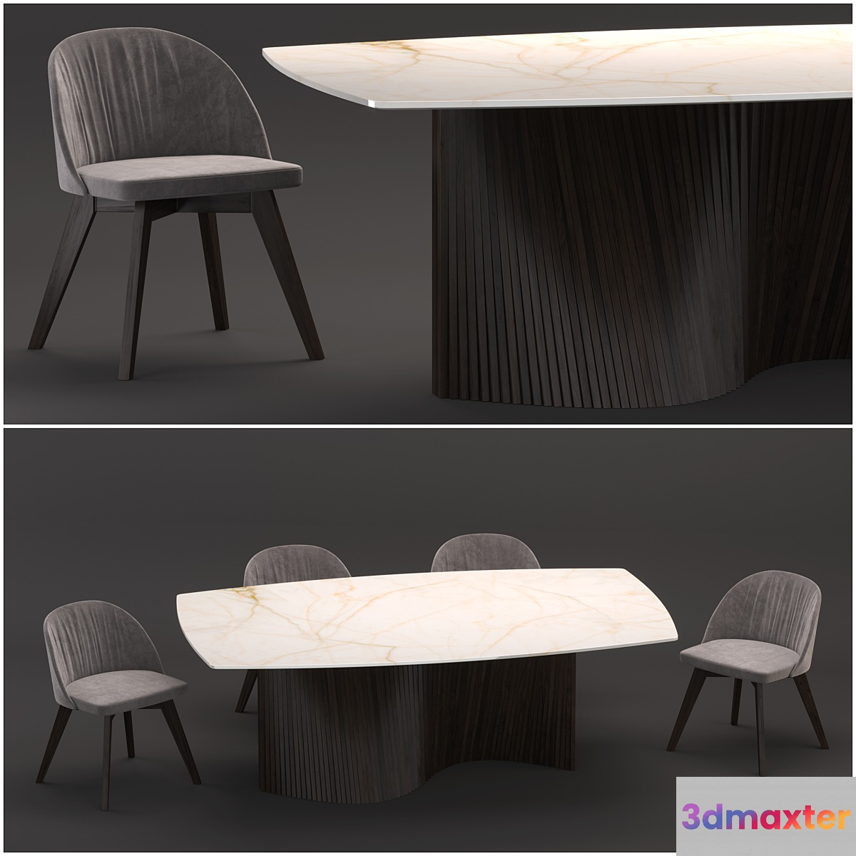 Natisa | Orbit table | Rose chair - No.2