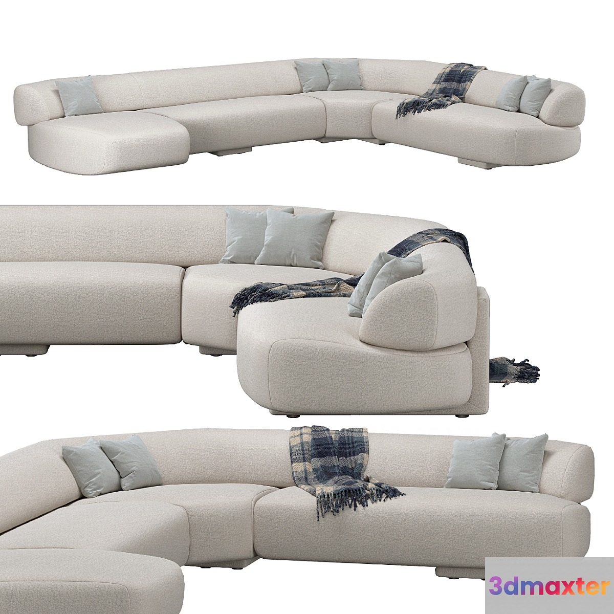 Moroso Gogan Sofa 3D Max
