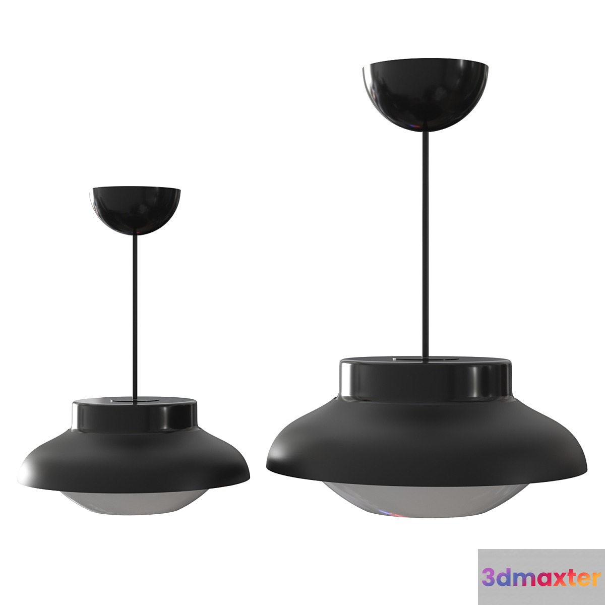 Collar pendant 3D Max