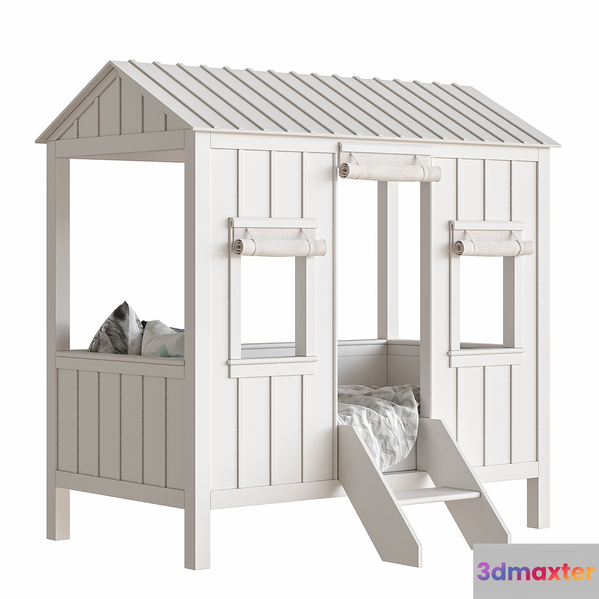 Baby bed 3D Max
