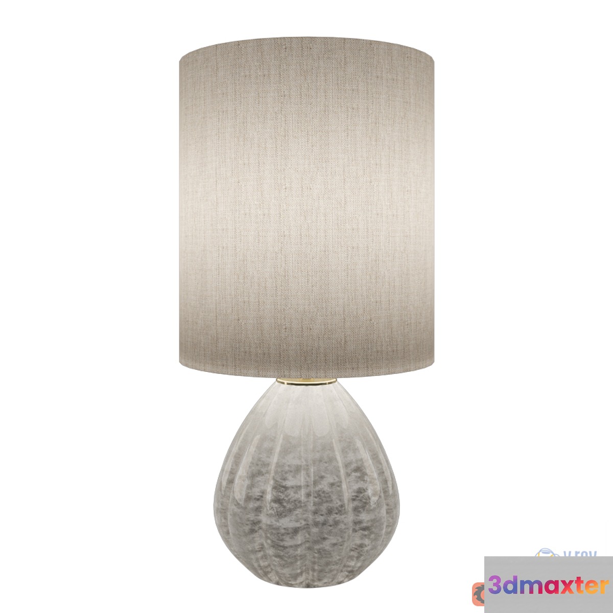 Porta Romana Dumpling lamp 3D Max