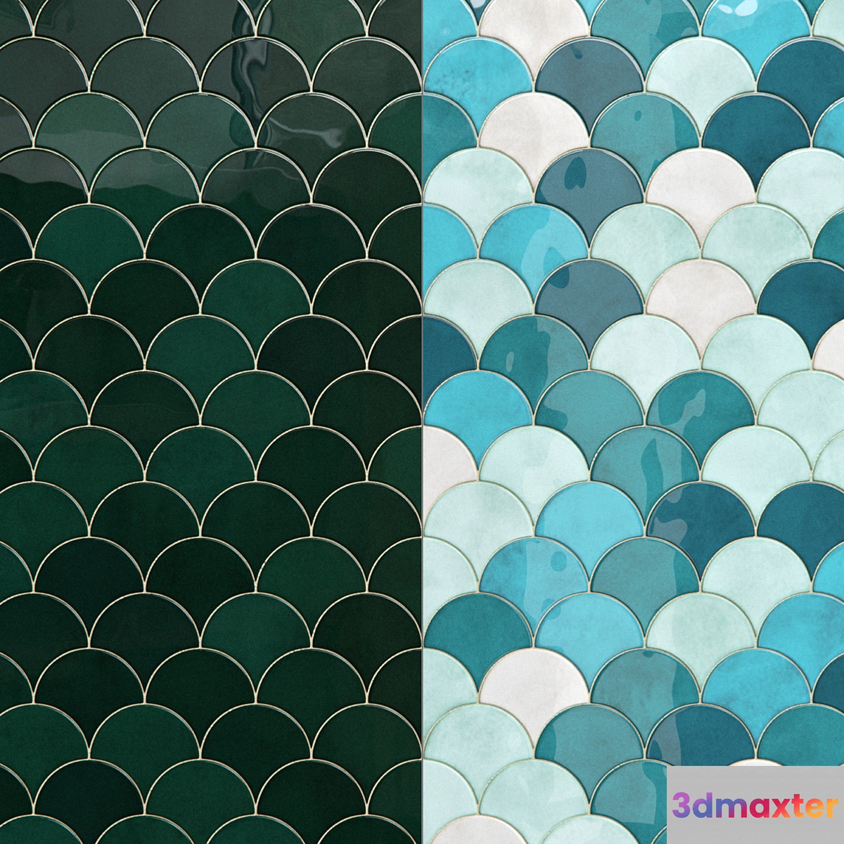 MK.SHADES MIX (fish tiles)