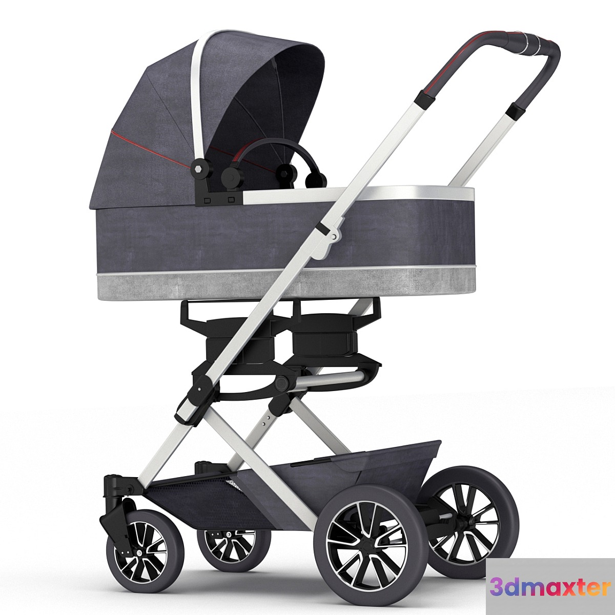 baby stroller Mercedes-benz 3D Max