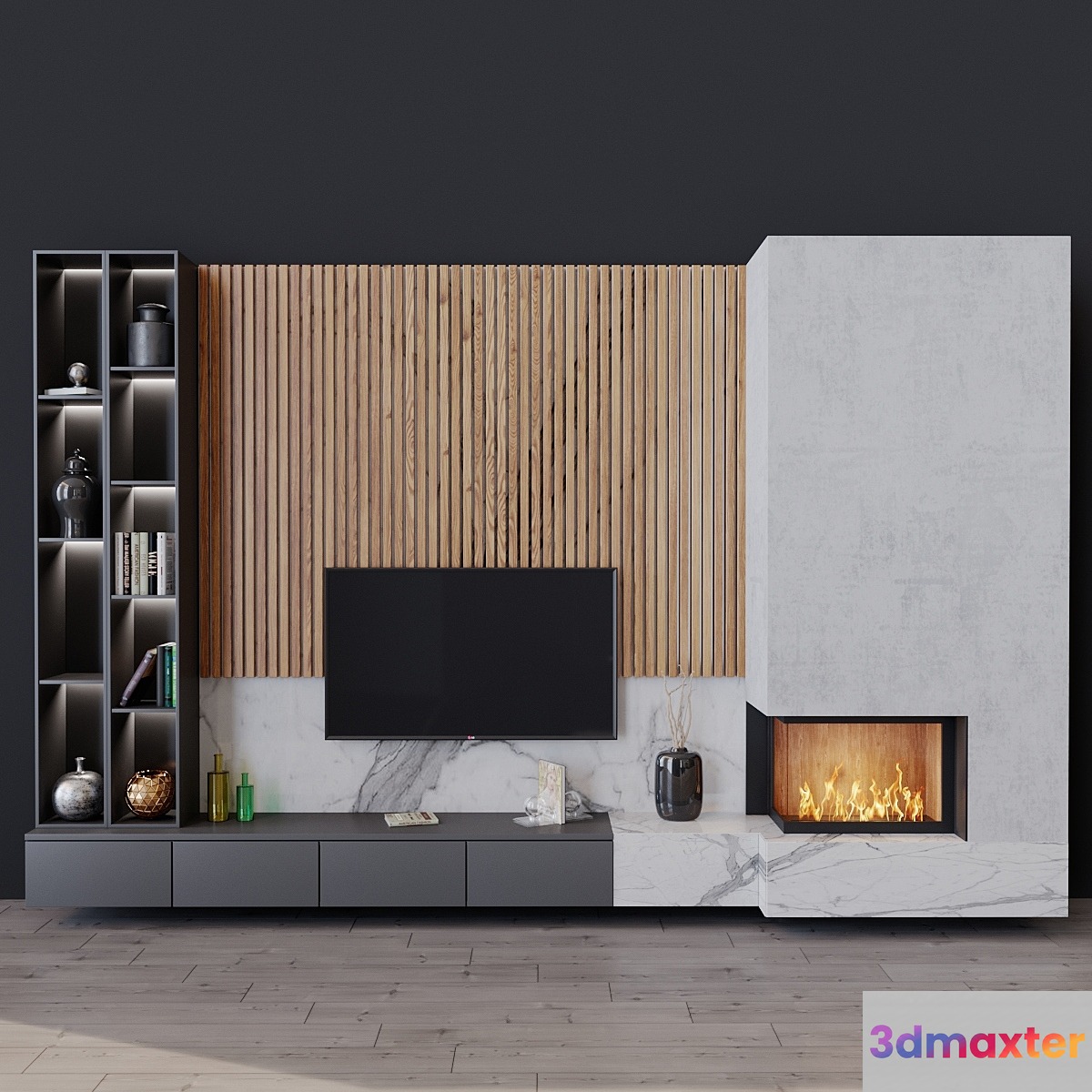 tv set 51 3D Max