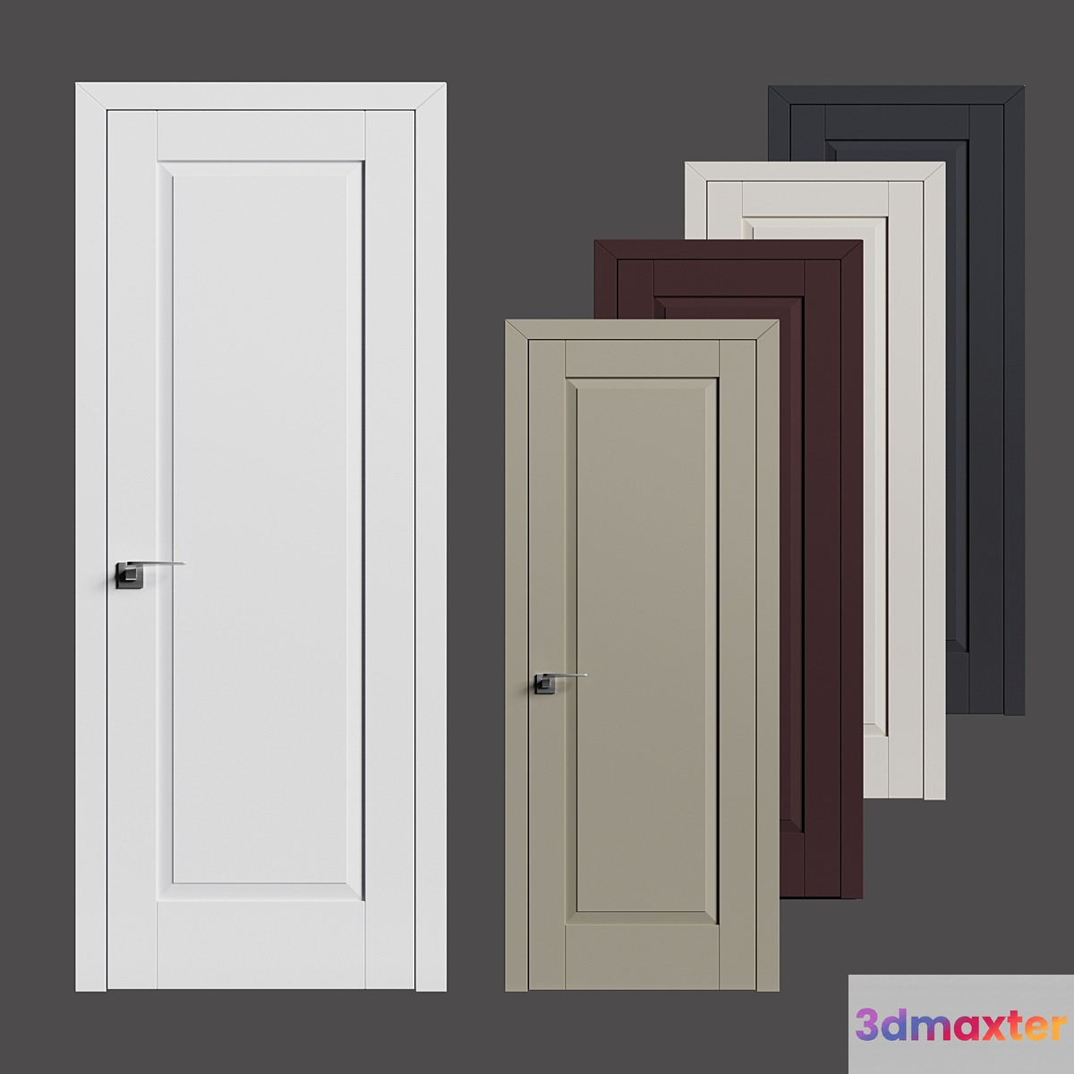 Profildoors 100U 3D Max