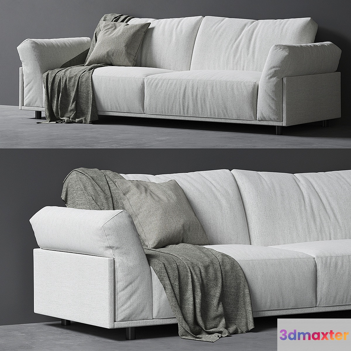 Lima Sofa by Carmenes 3D Max