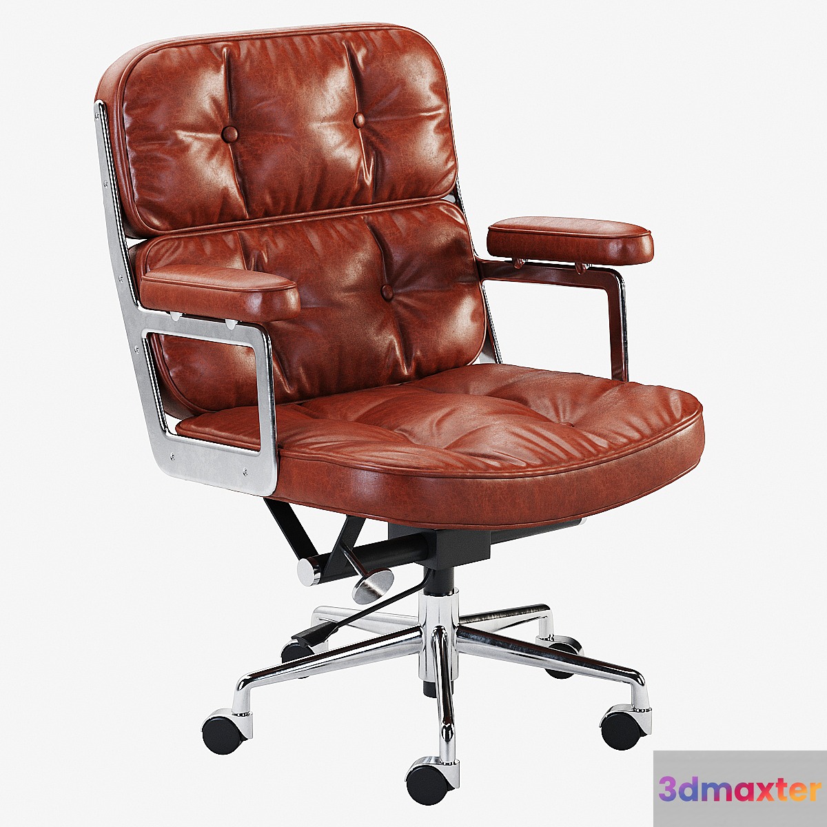 Eames Executive Lobby Chair Waxed 3D Max