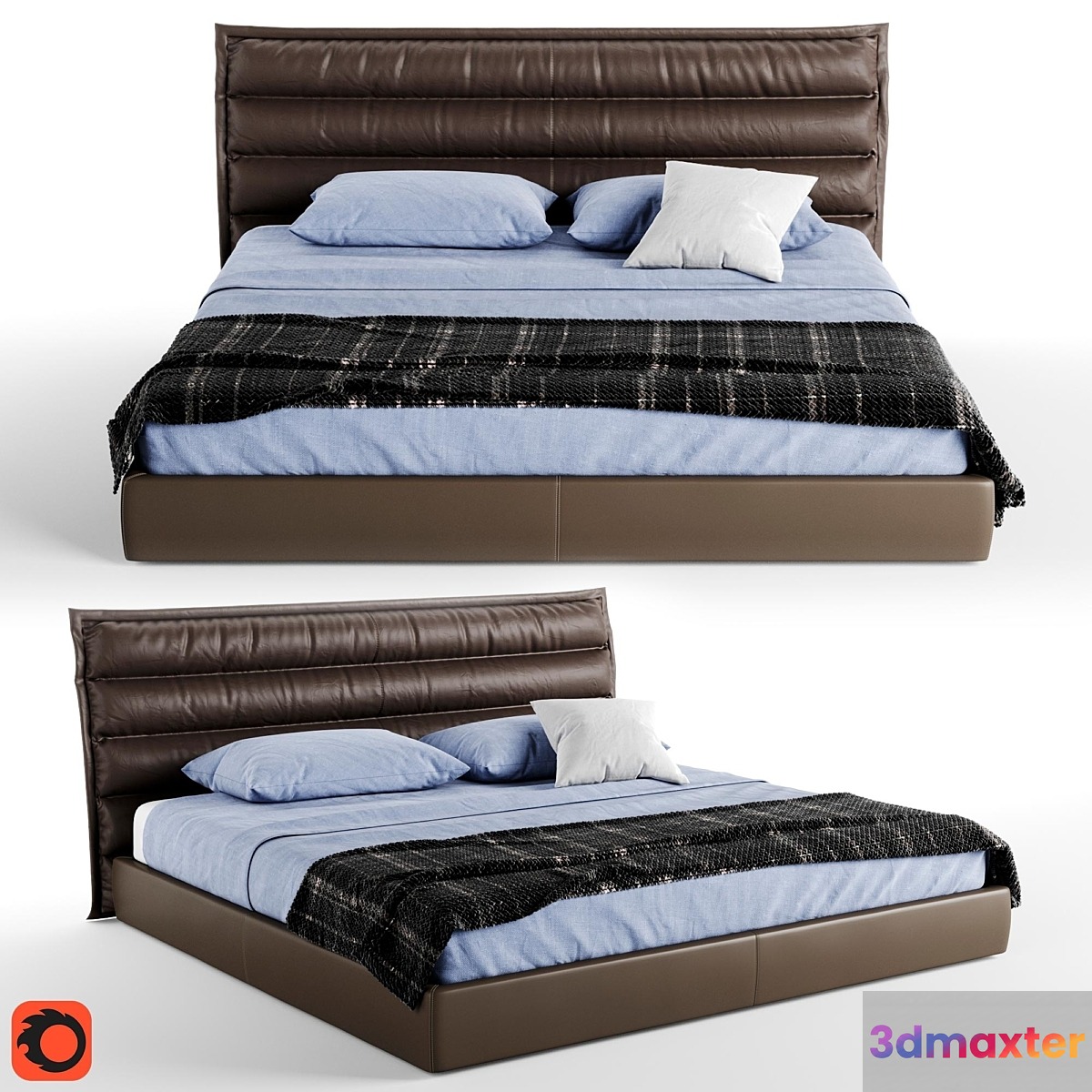 NATUZZI Onda Bed