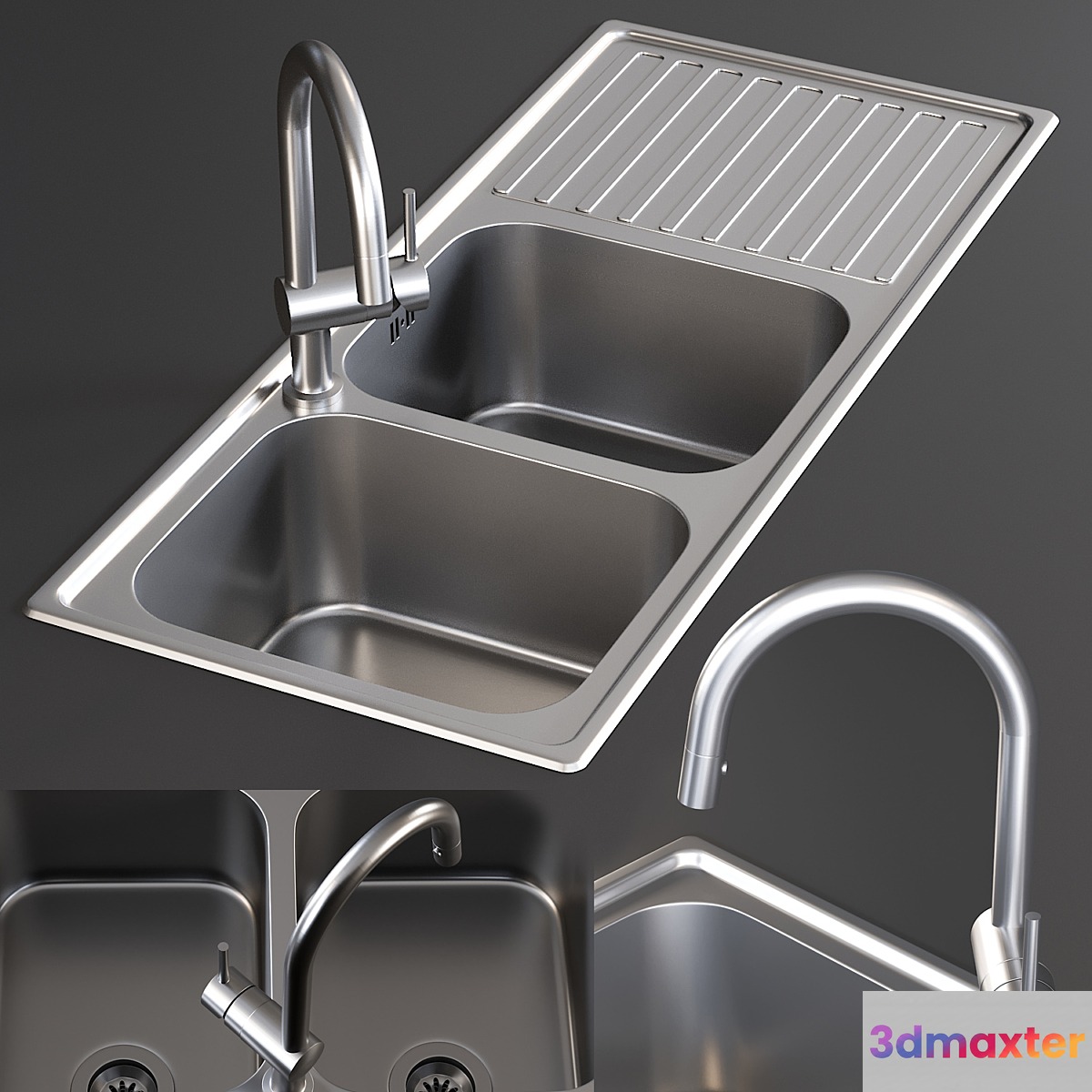 Sink Alba Mixer Smeg