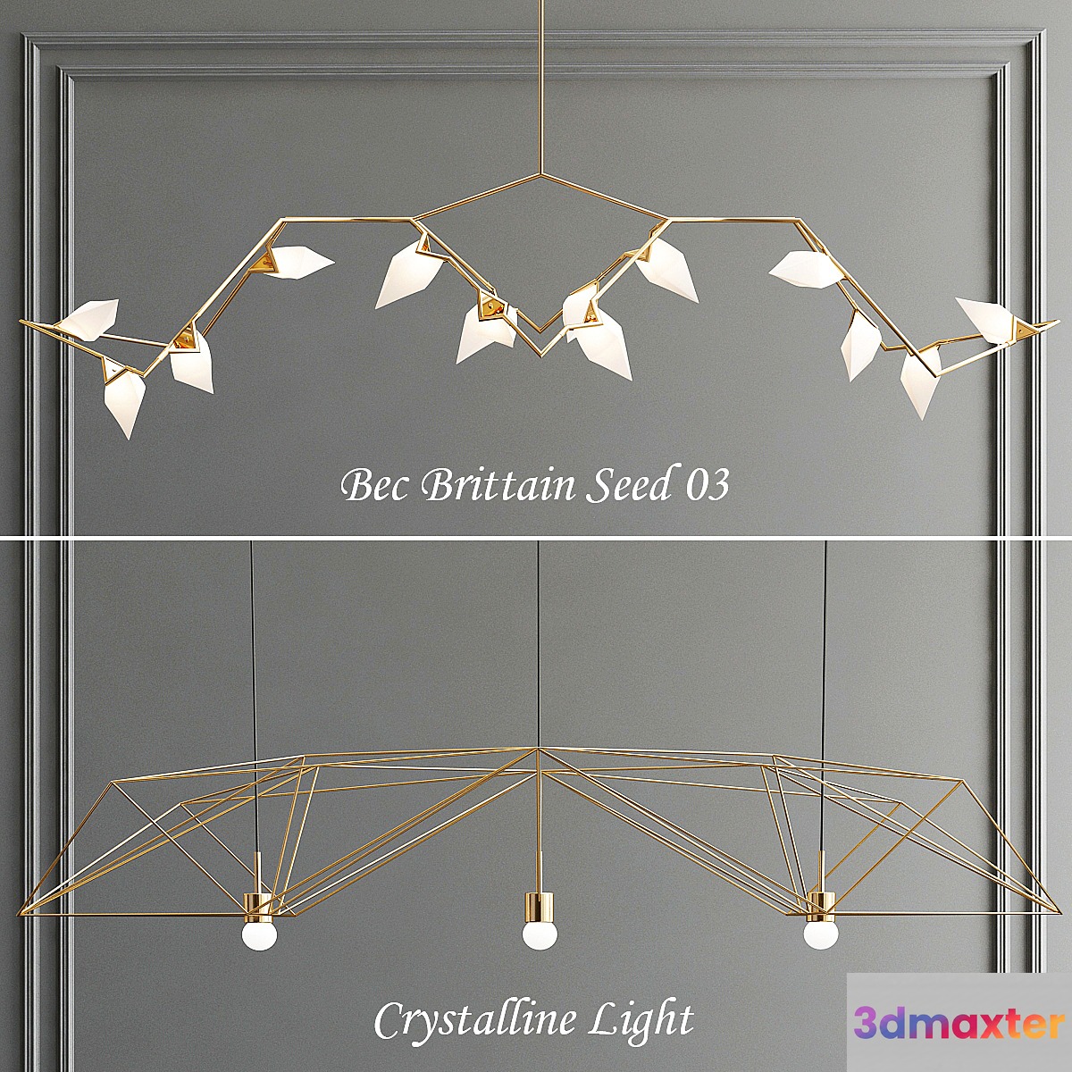 Bec Brittain Seed & Crystalline Light 3D Max