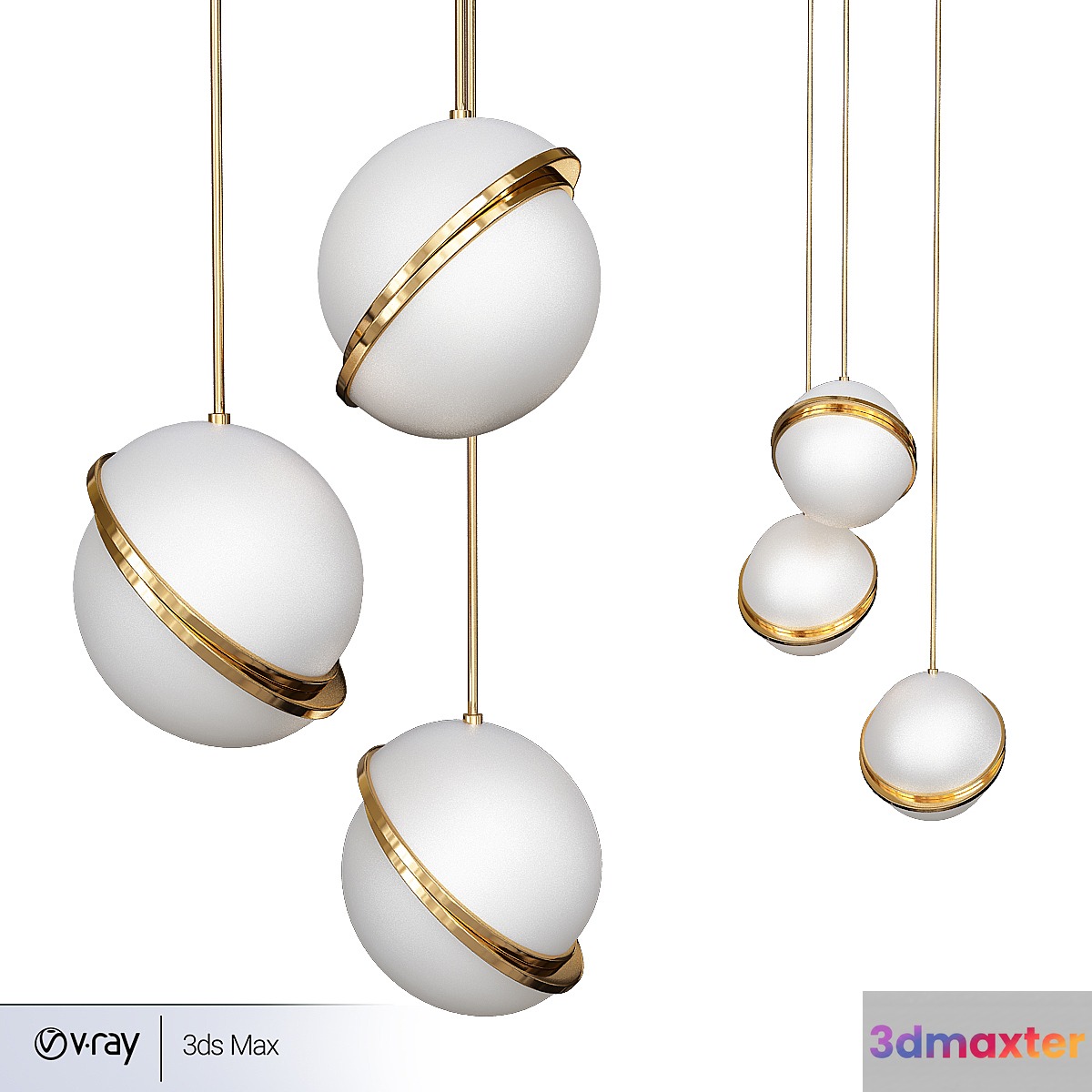 CRESCENT CHANDELIER - No.4