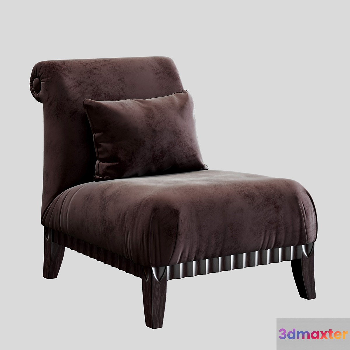 Giorgio Collection Occasional Arm chair 3D model - No.2