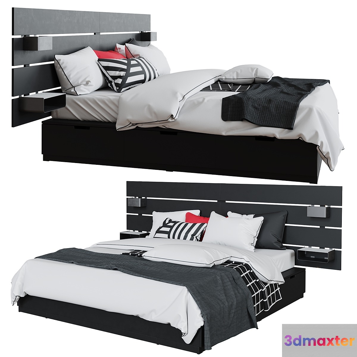 Ikea Nordli 3D Max