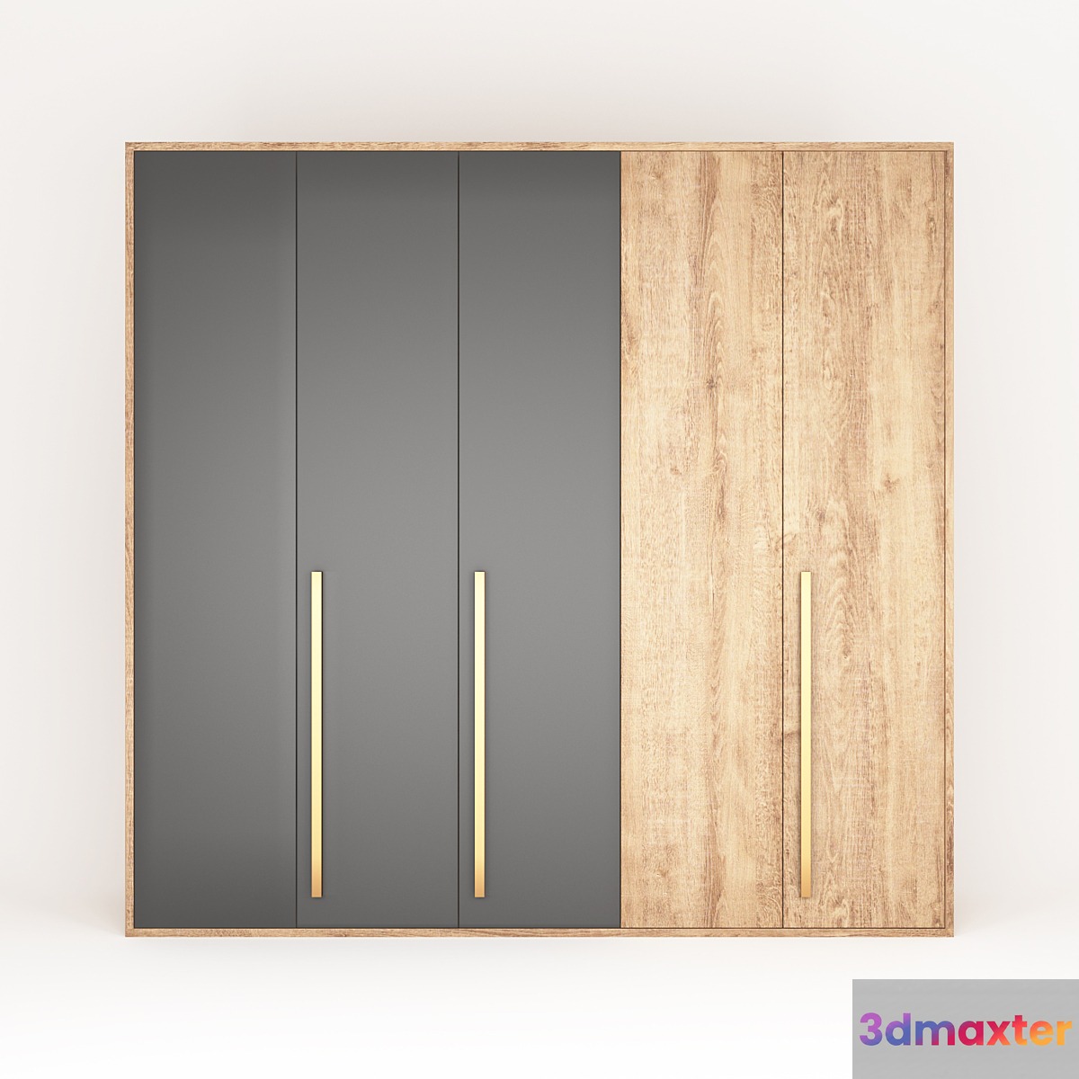 Wood cabinet