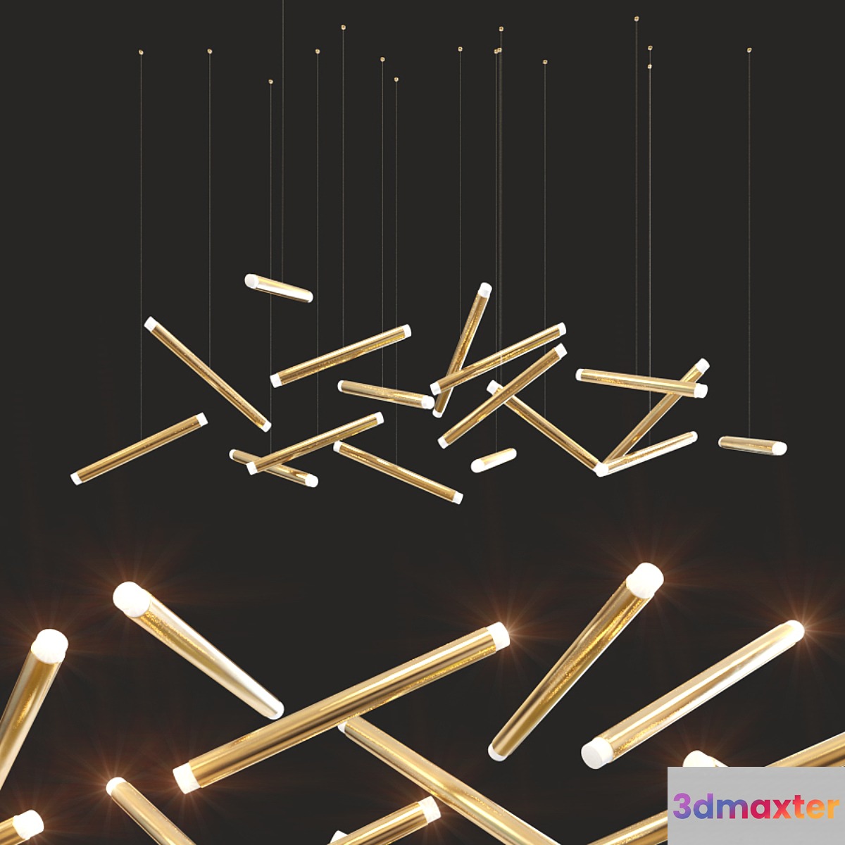 Dutti D0068 Gold Chandelier