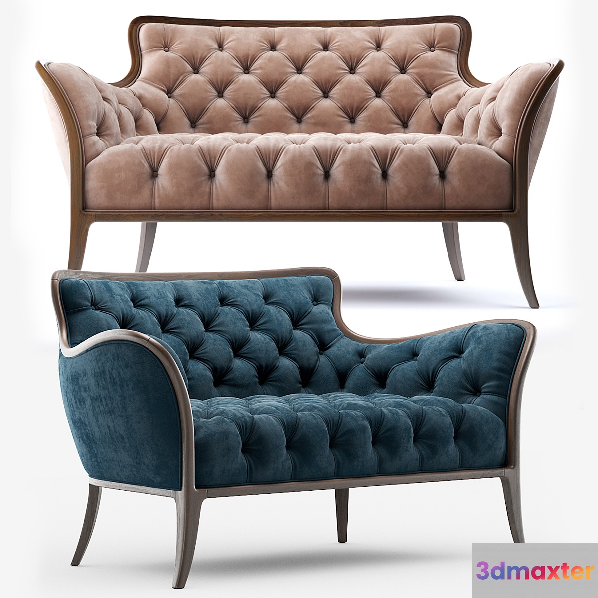 Sofa MINI BRERA MEDEA HE202 3D Max