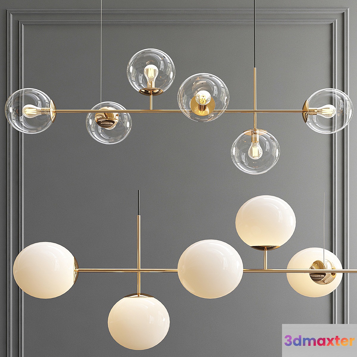 Raizer Pendant Light 3D Max
