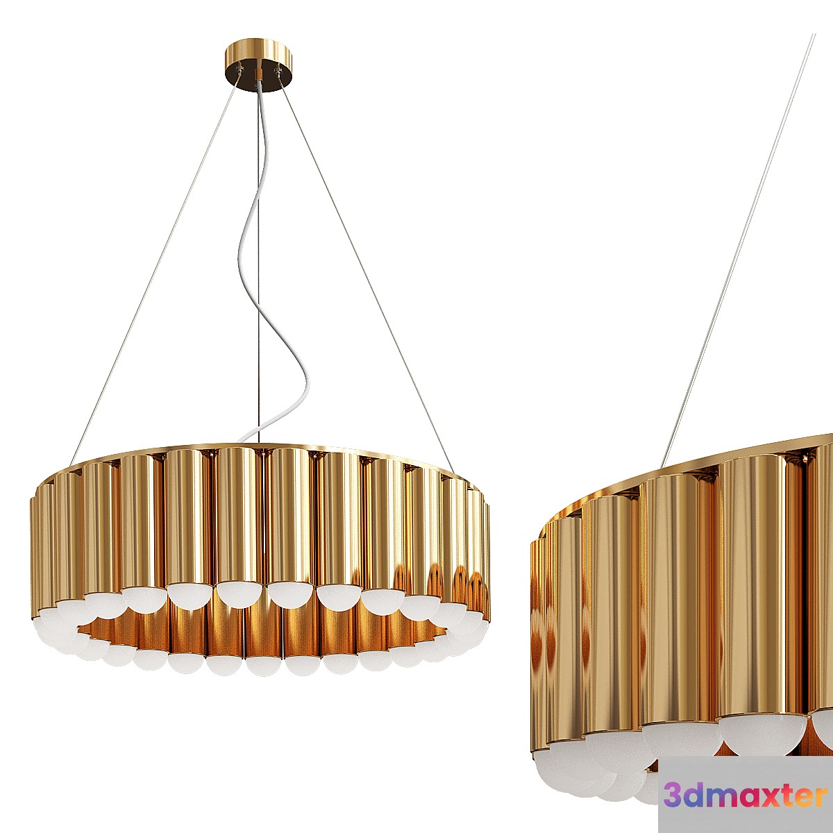 Carousel By Lee Broom Gold 3D Max