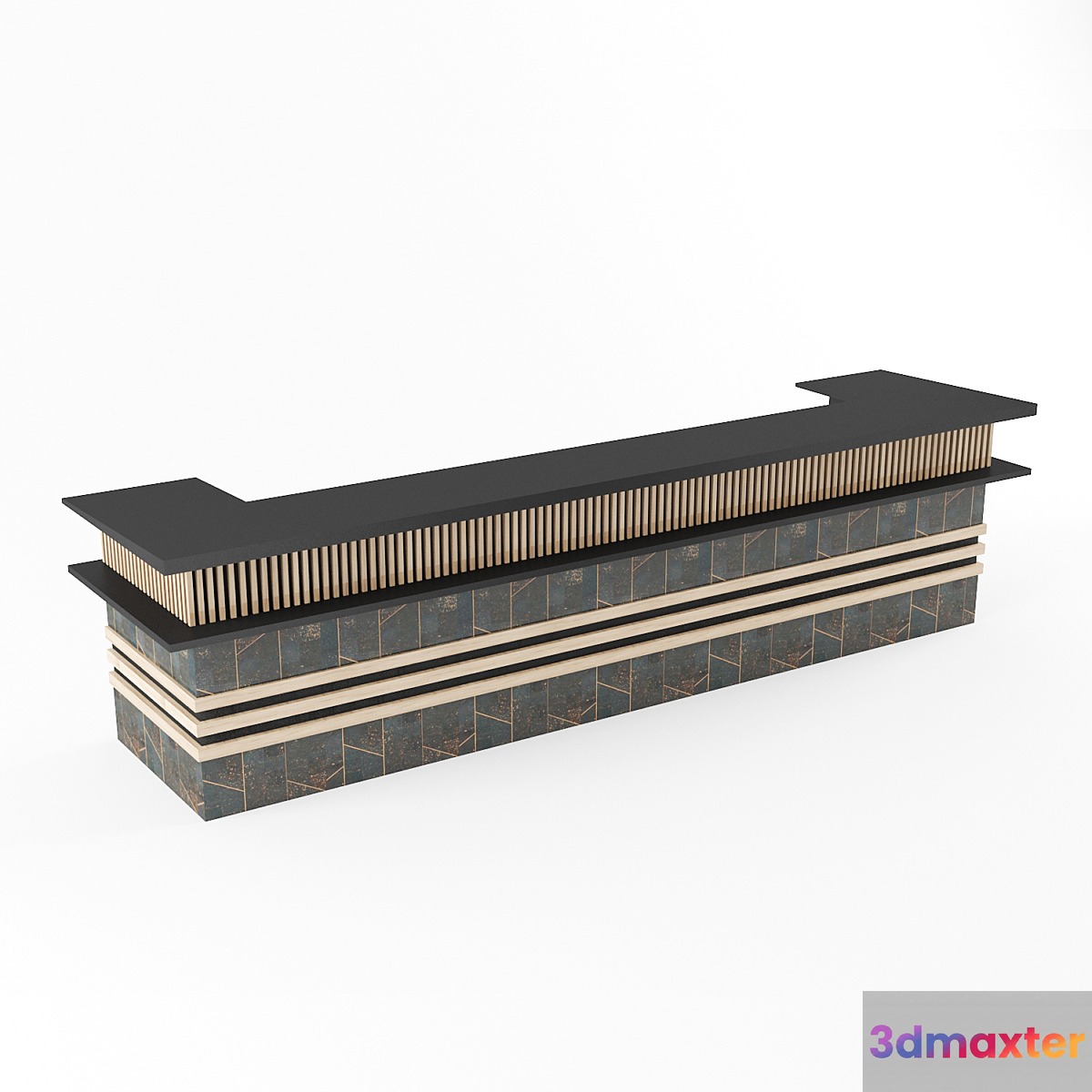 Restaurant or Reception Stand 01 3D Max