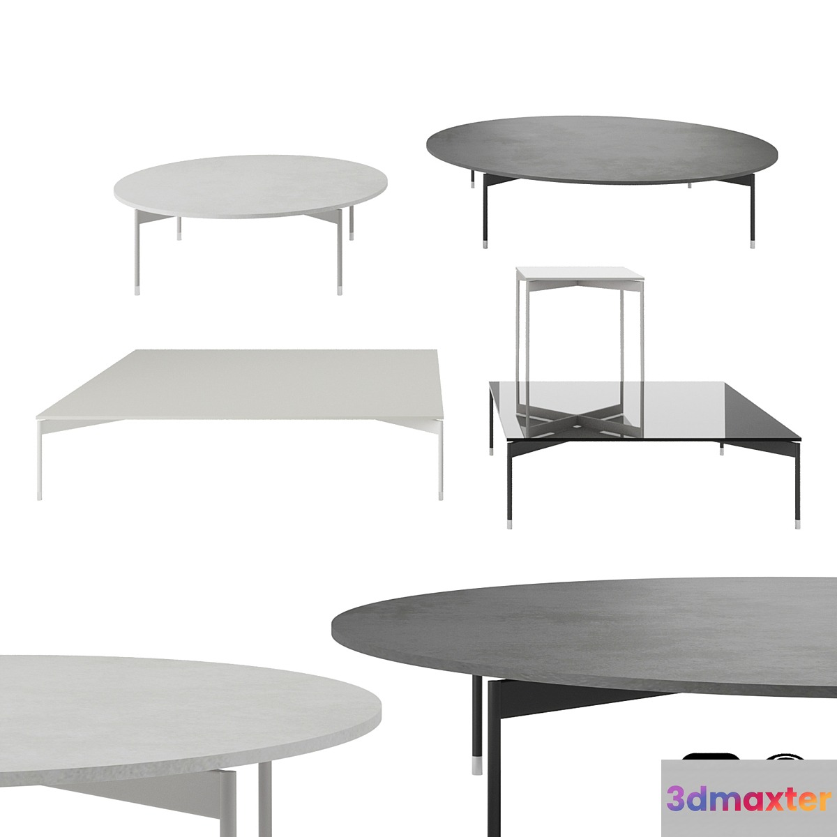 Chic Table by Profim 3D Max