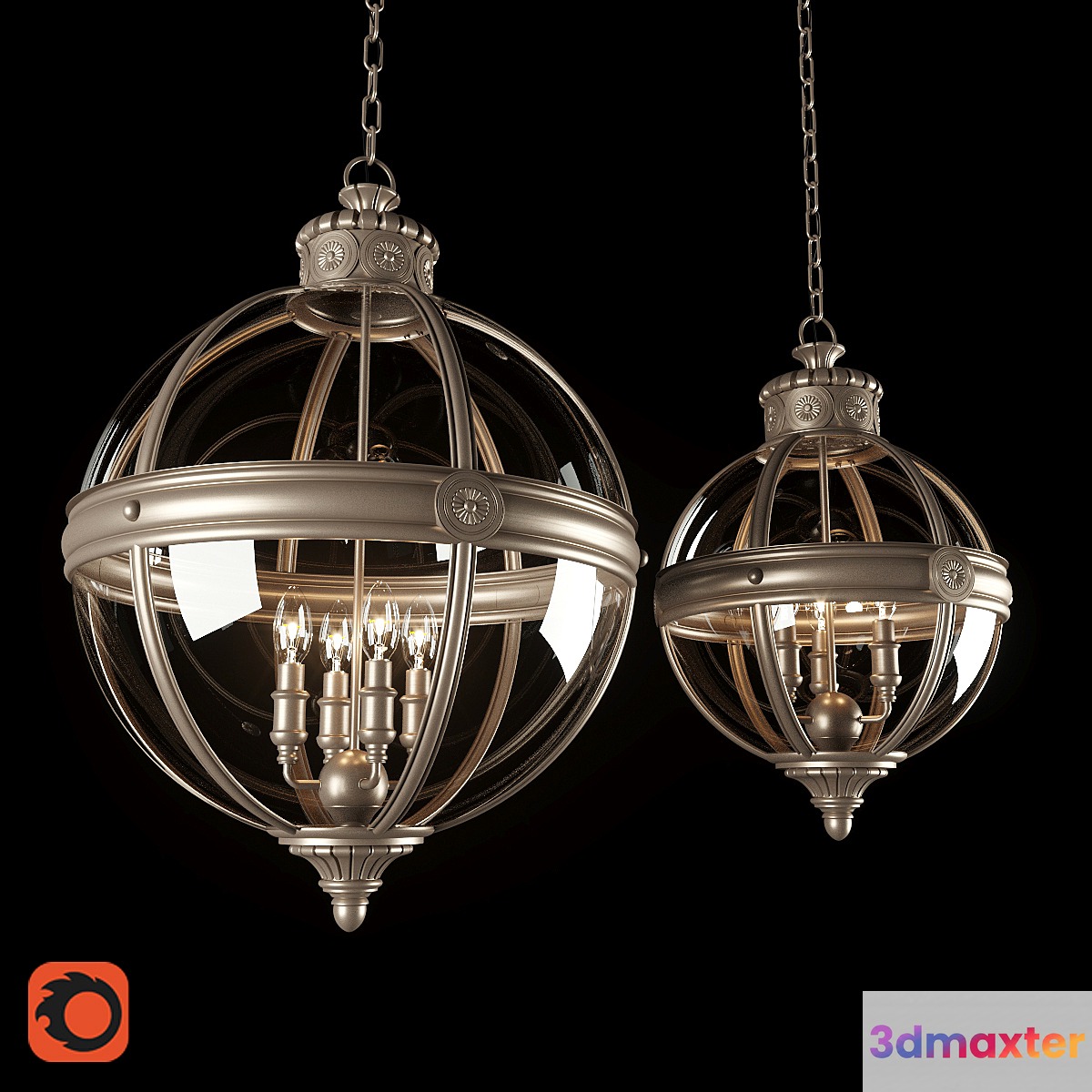 Chandelier Elstead lighting FEADAMS - No.3