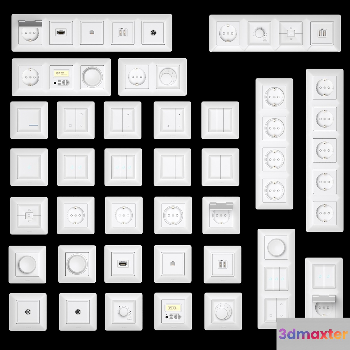 Set Legrand Valena Life (4 collor) - No.2