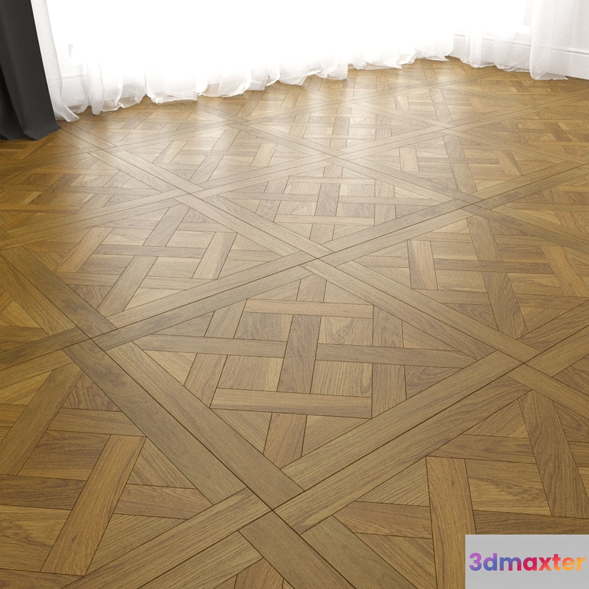 Modular Parquet Britani 3D Max