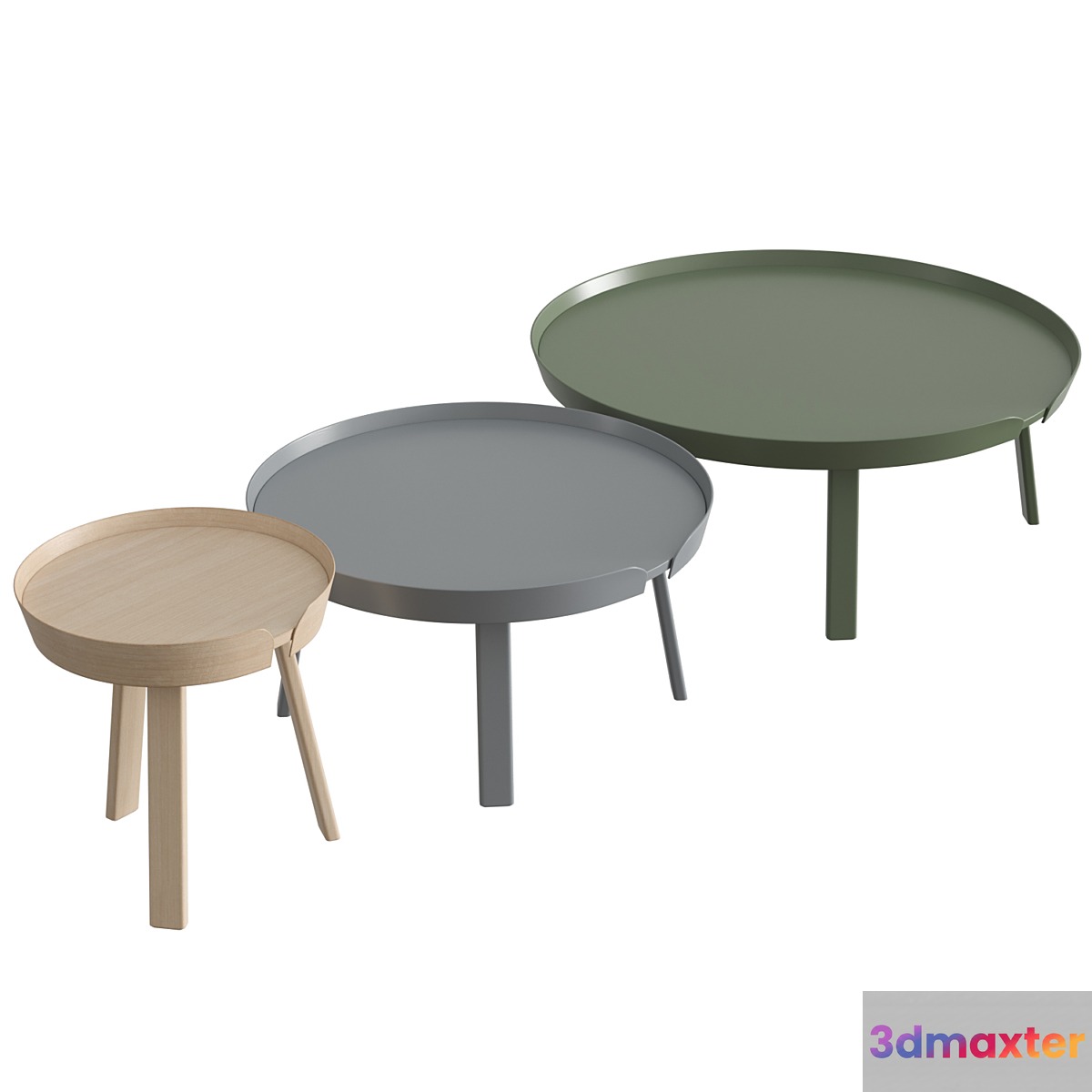 Around Coffee Table 3D Max