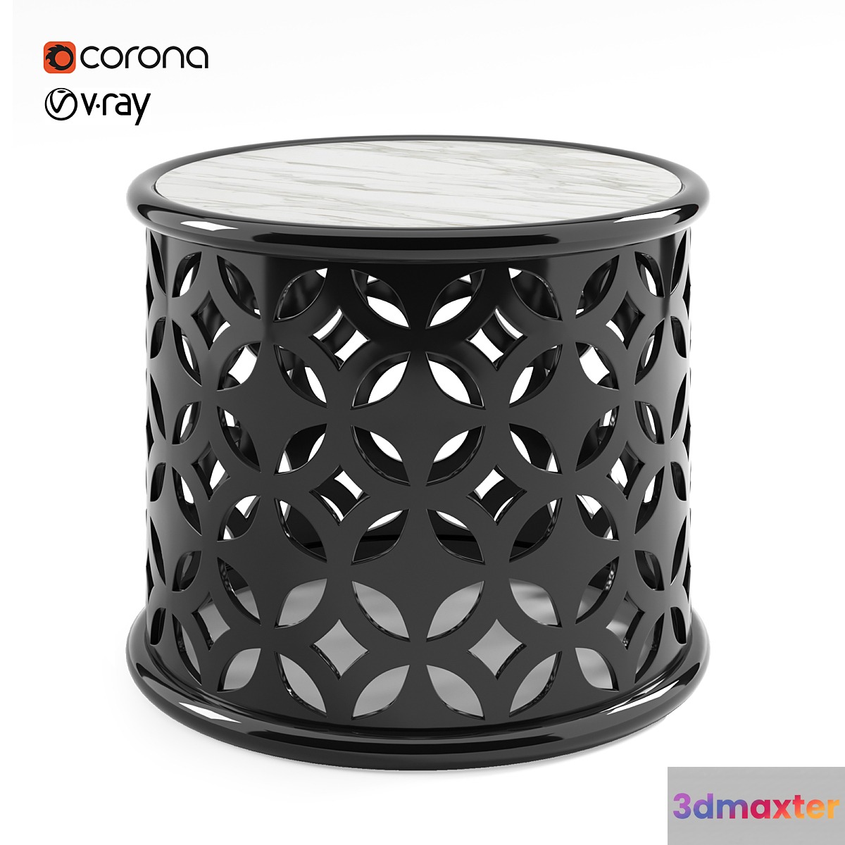 Boca do lobo side table