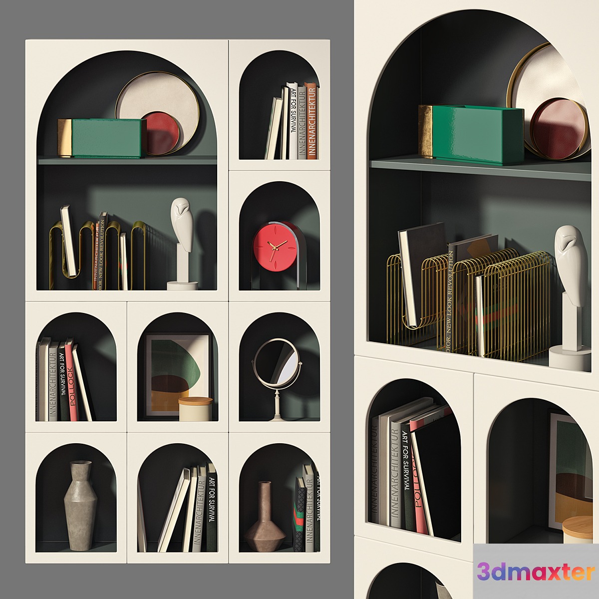 Bookcase Bonaldo set 02 - No.4