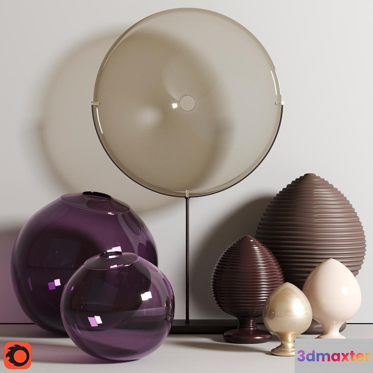 Decor Set # 04 3D Max