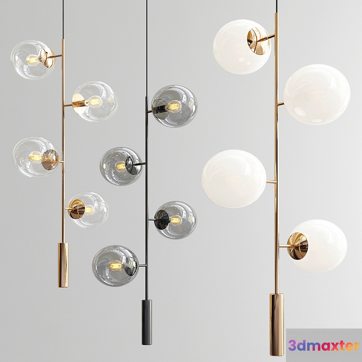 Orb Lounge Pendant 3D Max